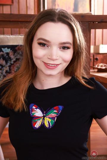 Selina Imai in ATK Petites set Tee shirt and panties